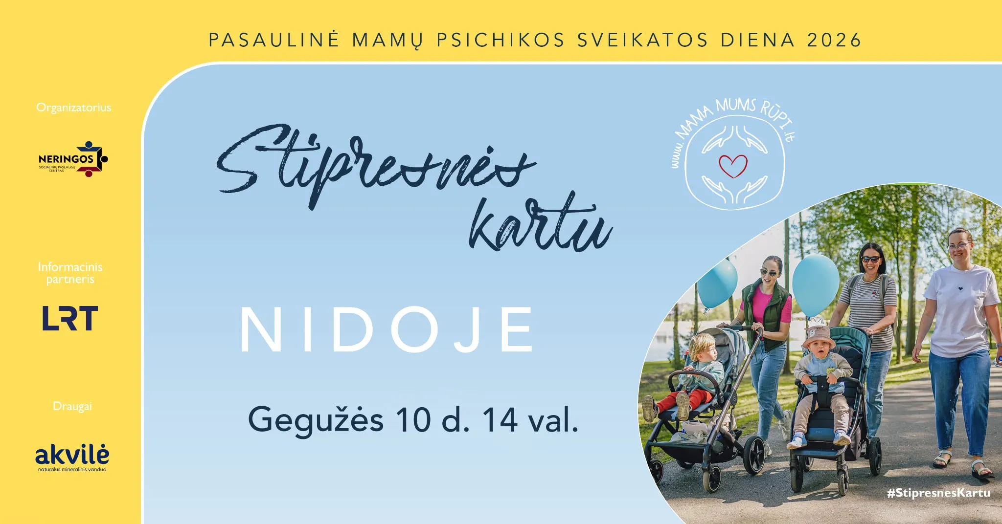 „Stipresnės kartu“