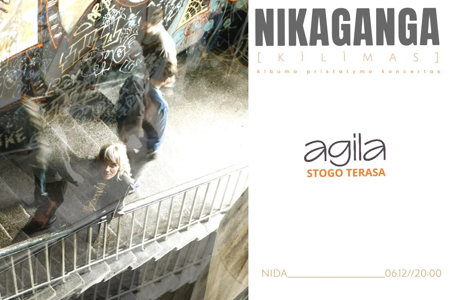 Grupės „Nika Ganga“ albumo „Kilimas“ pristatymo koncertas Nidoje
