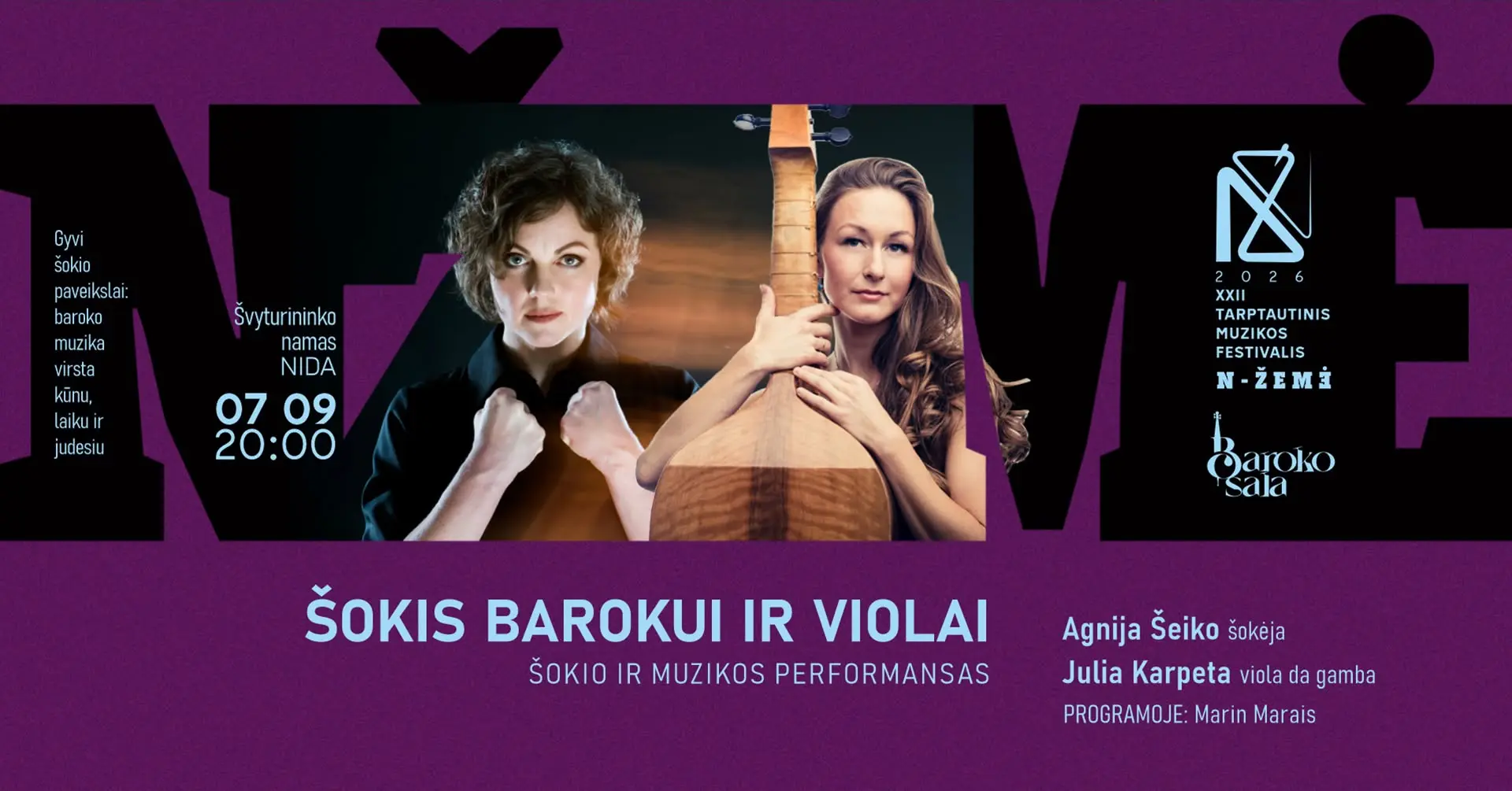 Judesio koncertas „Kaip barokas tapo judesiu“ | Smėlio laikrodžio epitafija