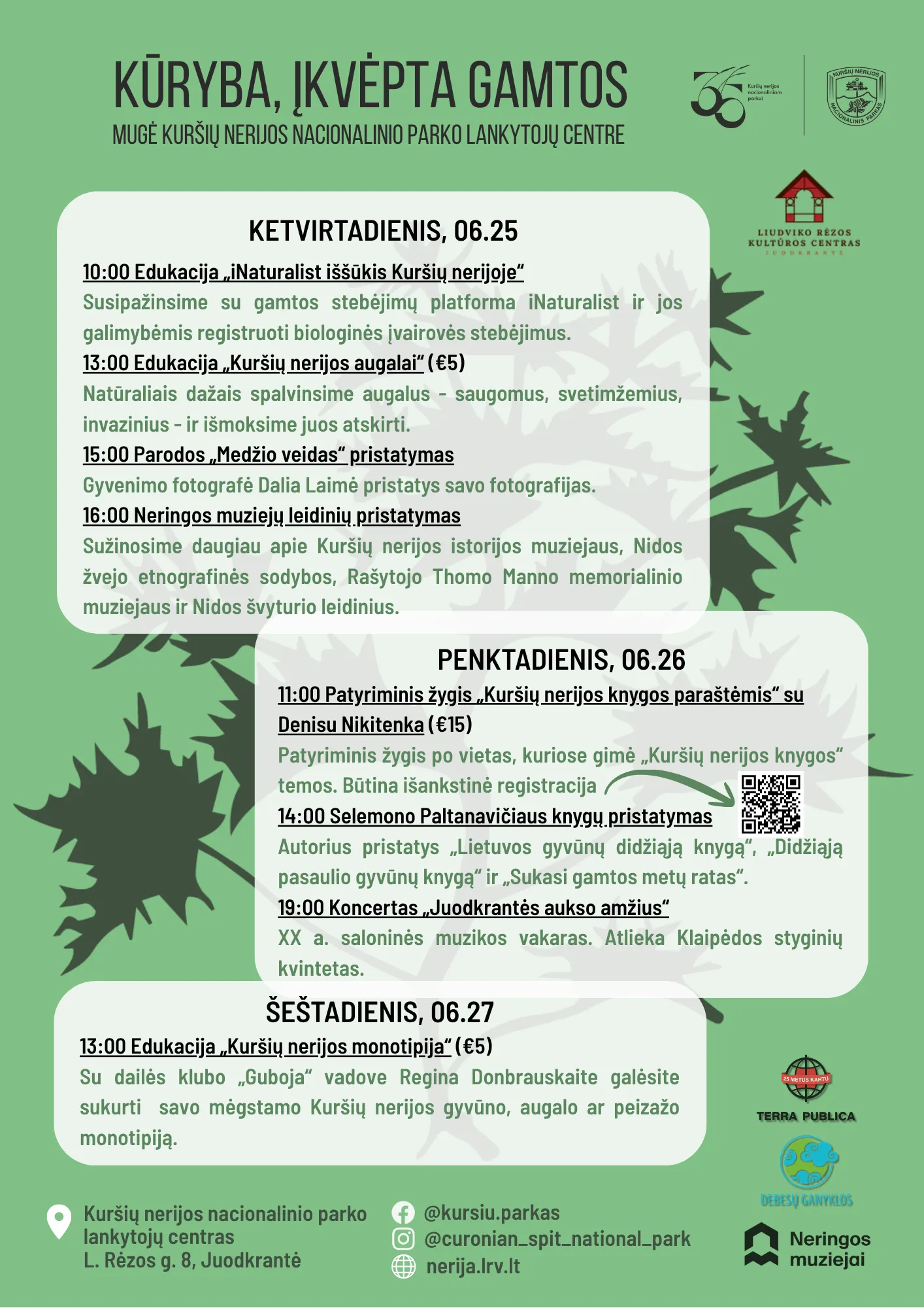 Kviečiame į mugę „Kūryba, įkvėpta gamtos“!