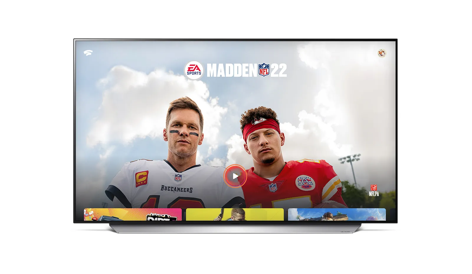 Google Stadia voor LG tvs