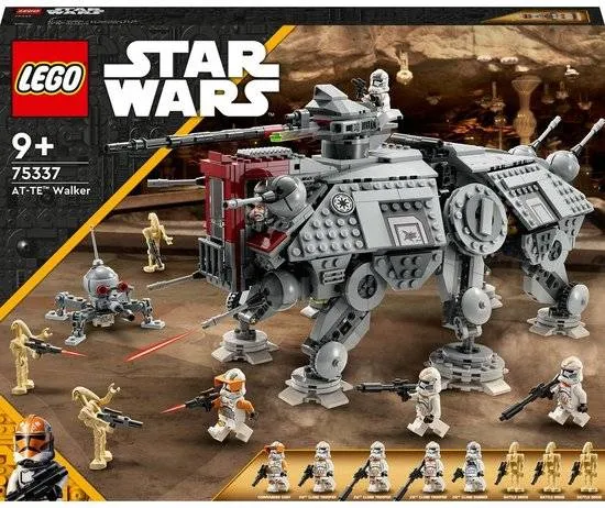 lego star wars at te walker verstelbaar model met clone troopers