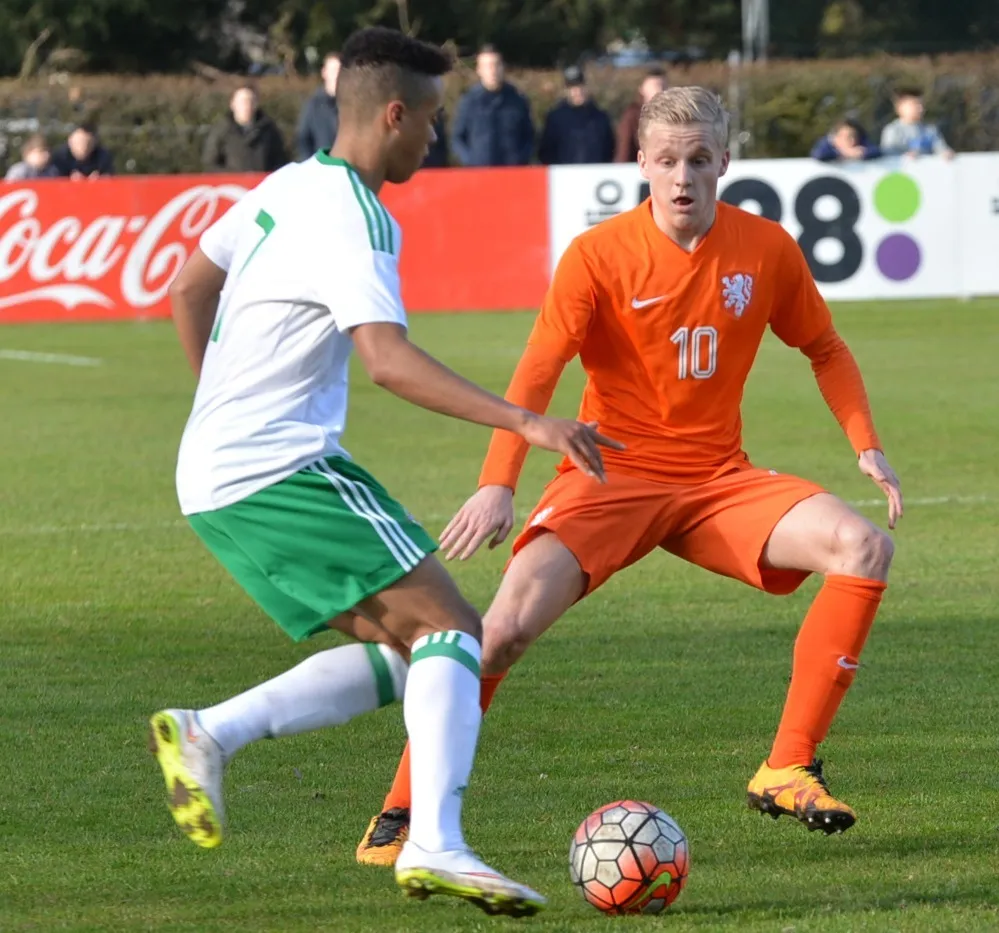 2015 03 30 donney van de beek oranje onder 19 noord ierland donny 6