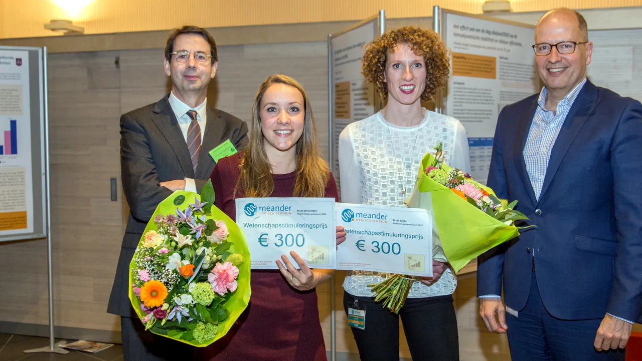 2016 03 18 meander winnaars wetenschapssymposium 2016