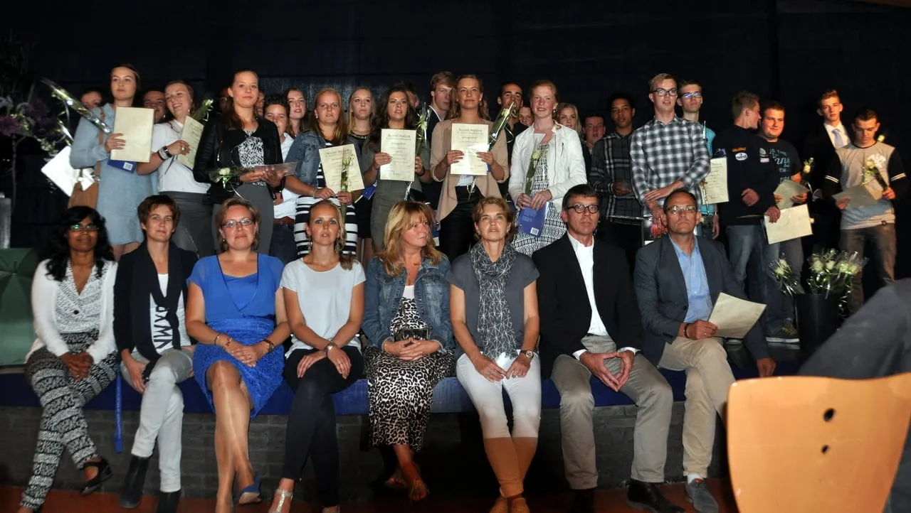 2016 07 11 geslaagden accent nijkerk 2016