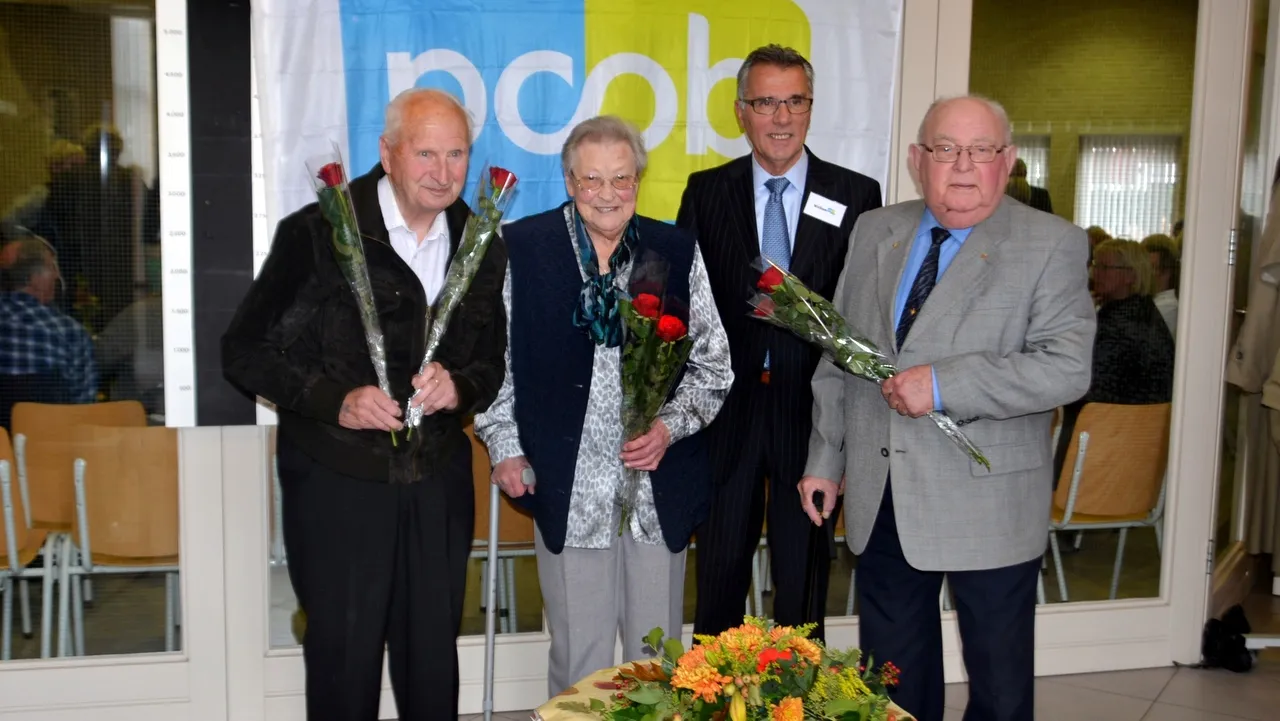 2016 10 20 pcob 25 jarig bestaan 25 jaar lid 1