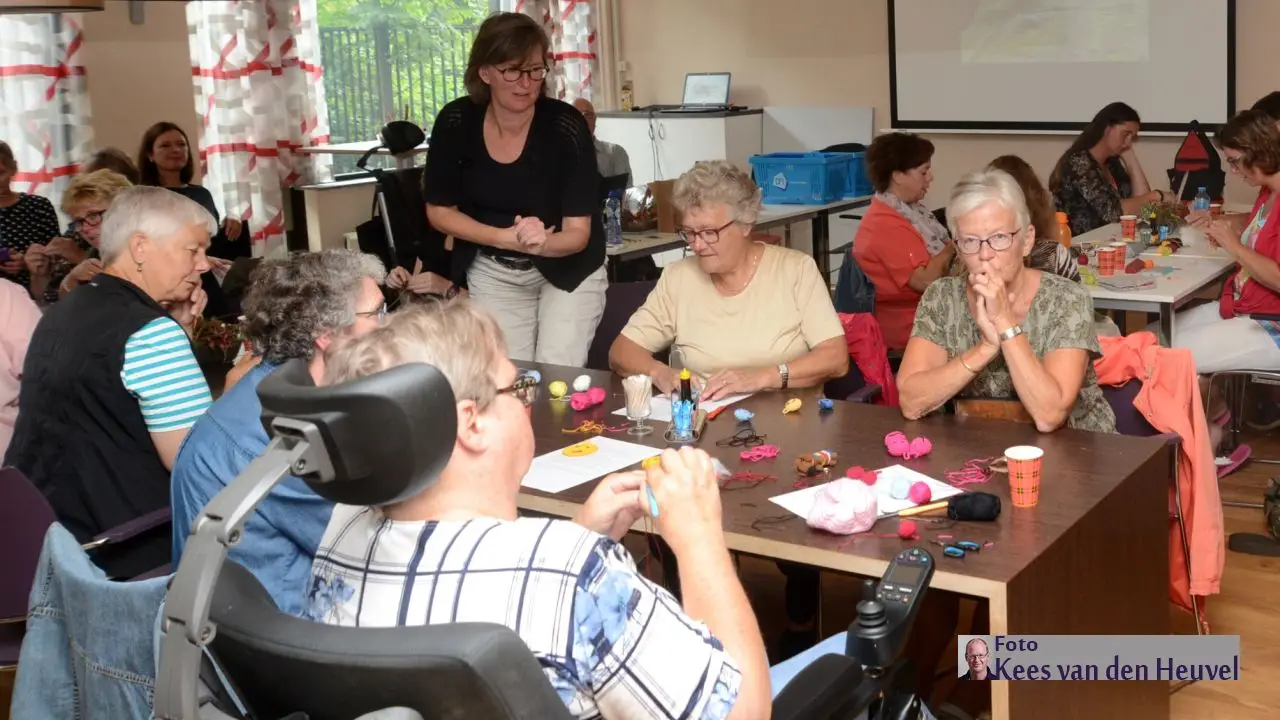 Smiley Ridderkerk Smiley’s haken tijdens ‘HAAK MEE’