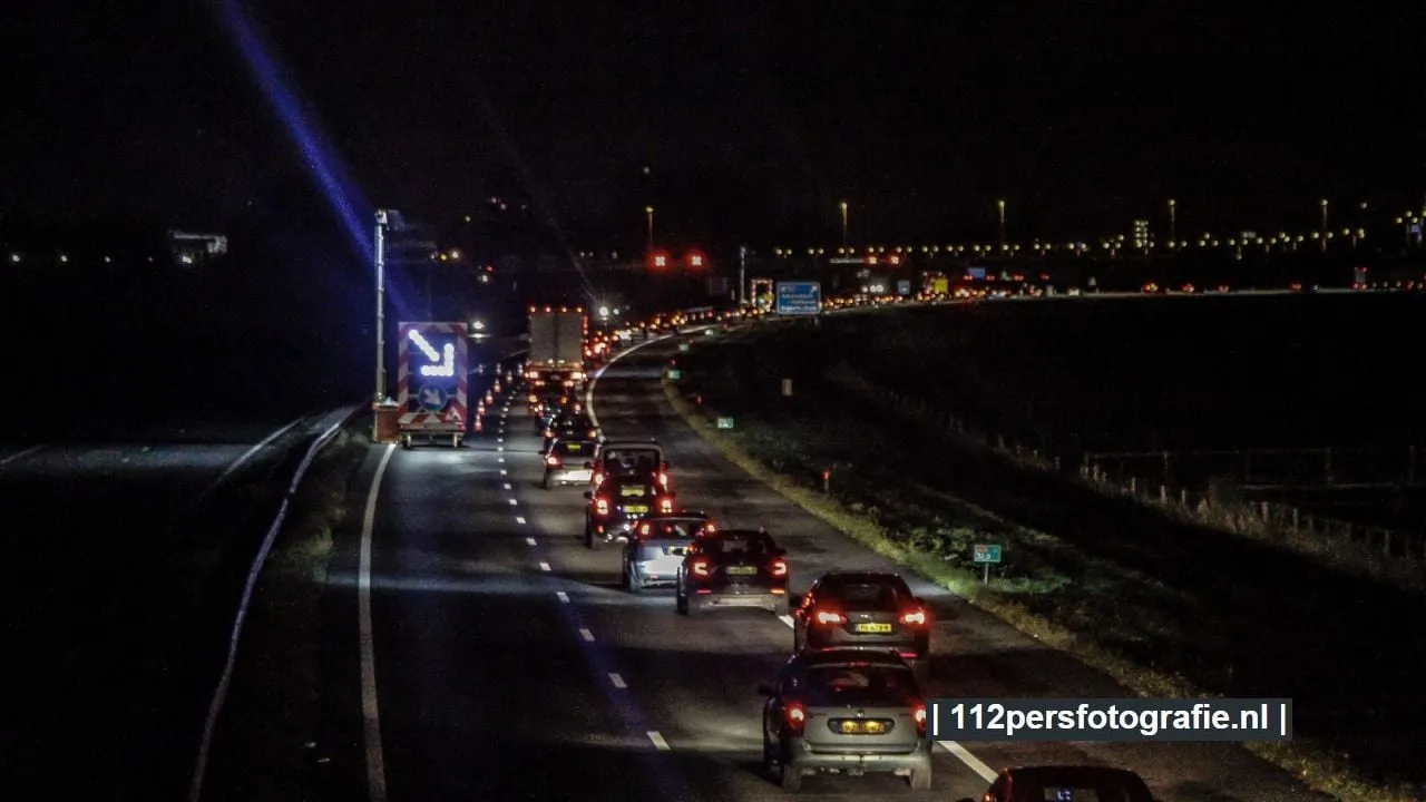 2018 10 27 a28 1 nachtelijke file