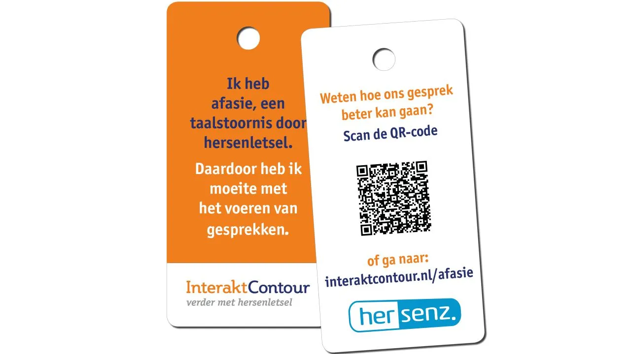 2019 10 07 sleutelhanger voor en door mensen met taalstoornis afasie