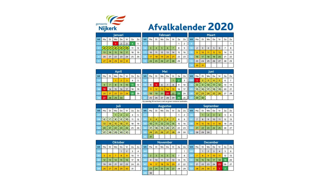 2019 11 29 afvalkalender
