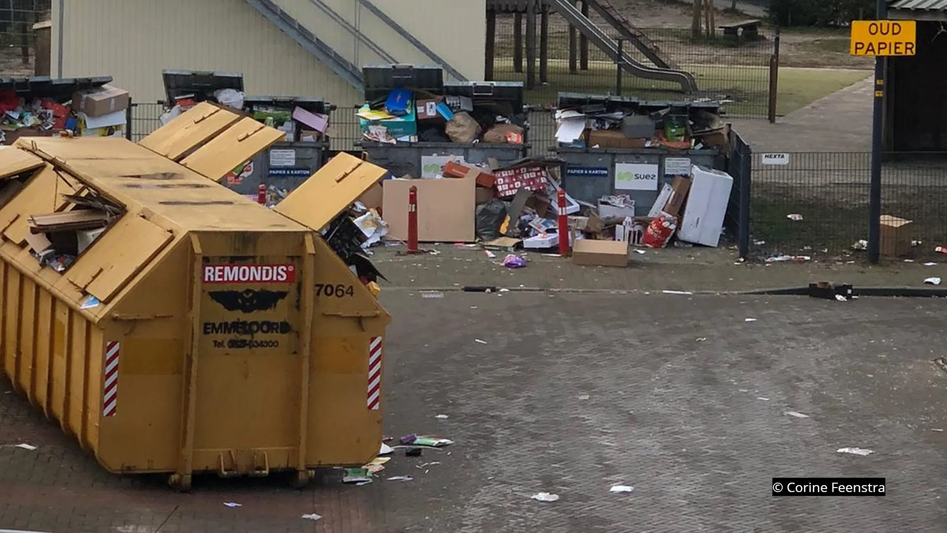 2019 12 20 container vuil hoeksteen 1