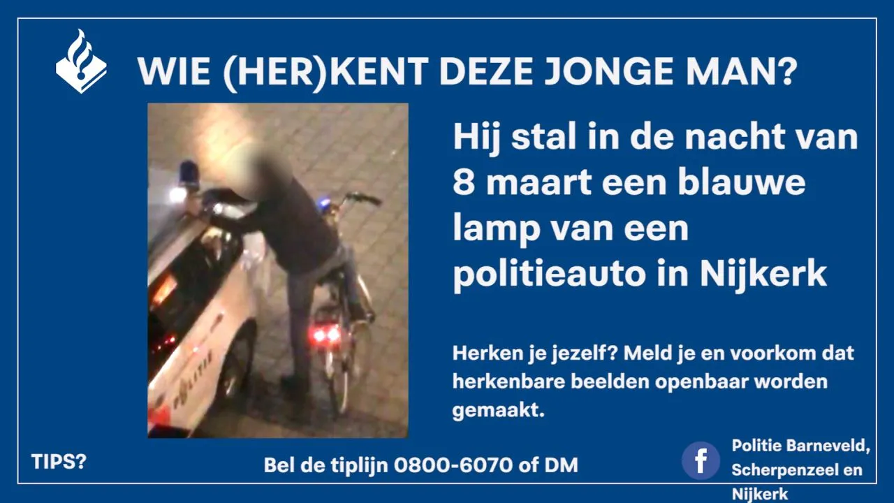 2020 04 17 politie auto gestolen lamp