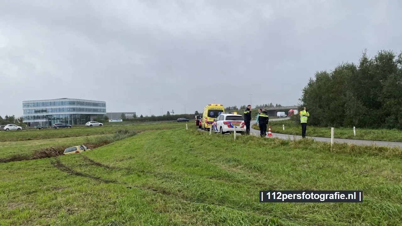 2020 10 05 auto uit bocht