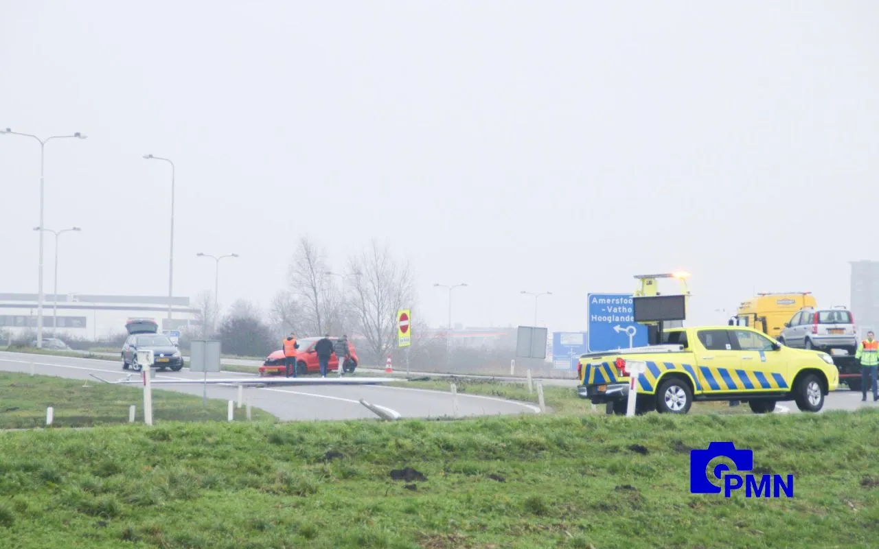 2021 01 02 ongeval lantaarnpaal