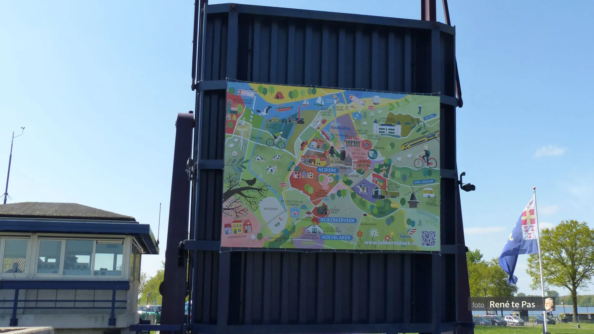 2022 04 29 plattegrond onder de arkersluis brug geplaats toch leuk bedacht alleen van de oostkant te zien r te pas 7