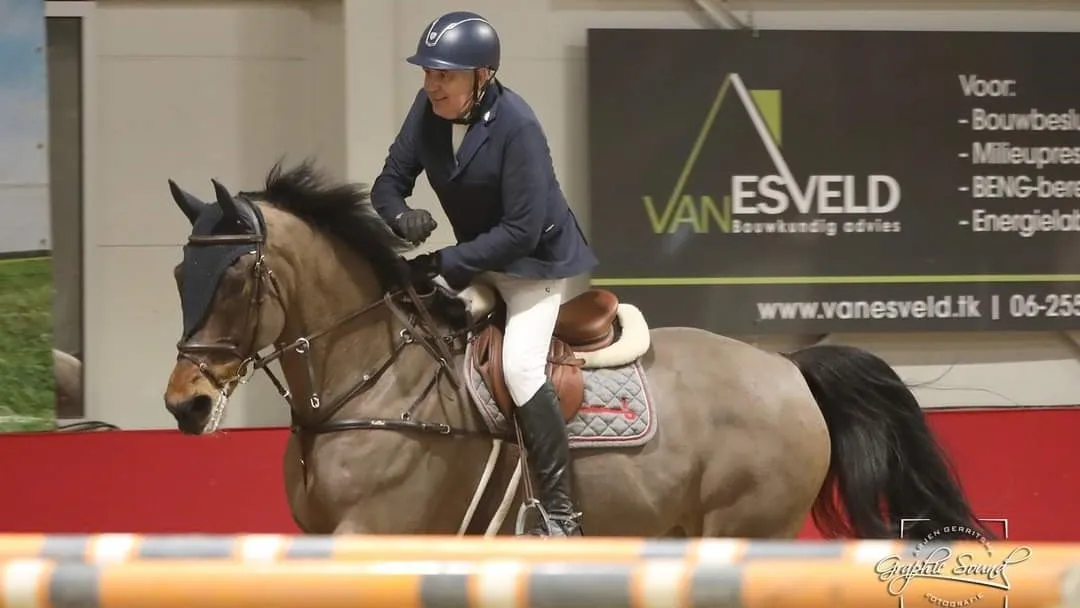 2023 06 30 klaas mosterd met zijn paar edzard tijdens jumping indoor nijkerk