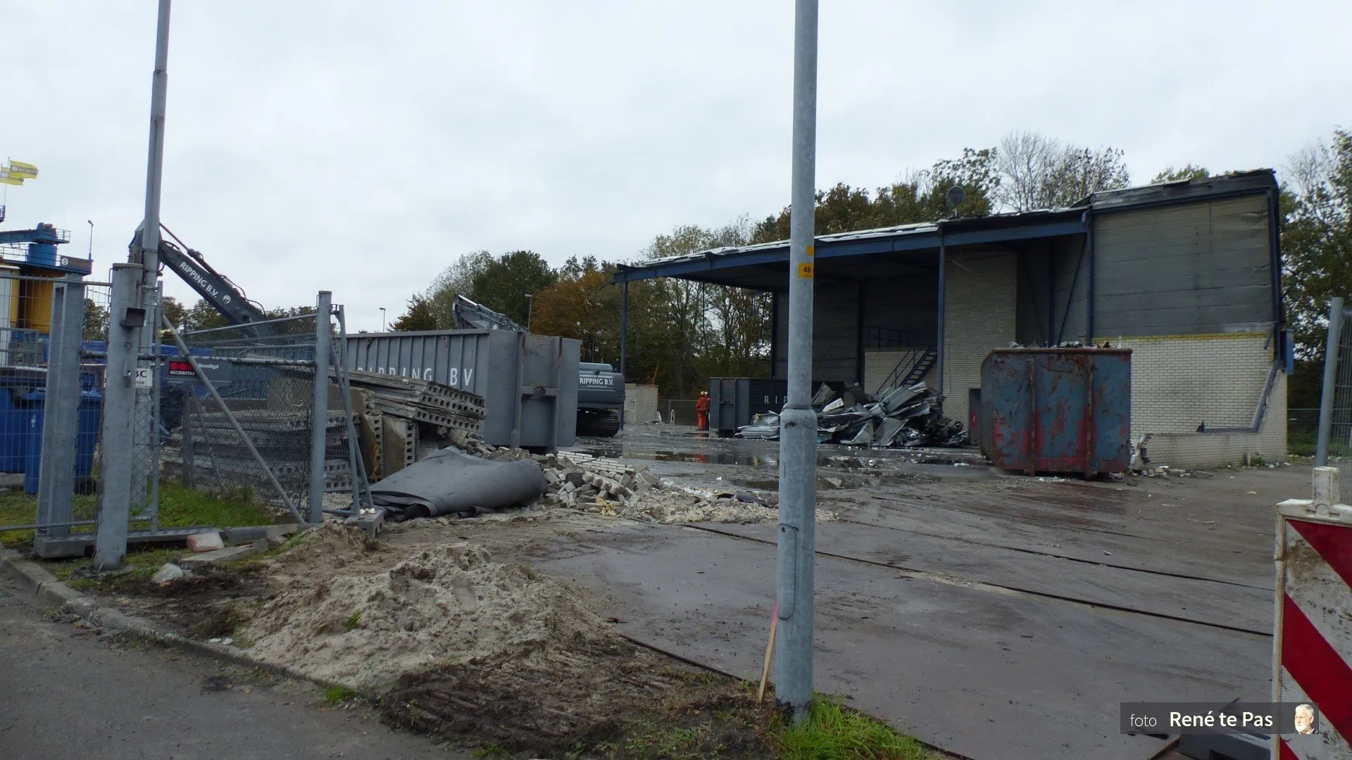 2023 11 09 asfalt centrale complete sloop moet plaats maken voor een geheel nieuw complex 10 11 2023 r te pas72