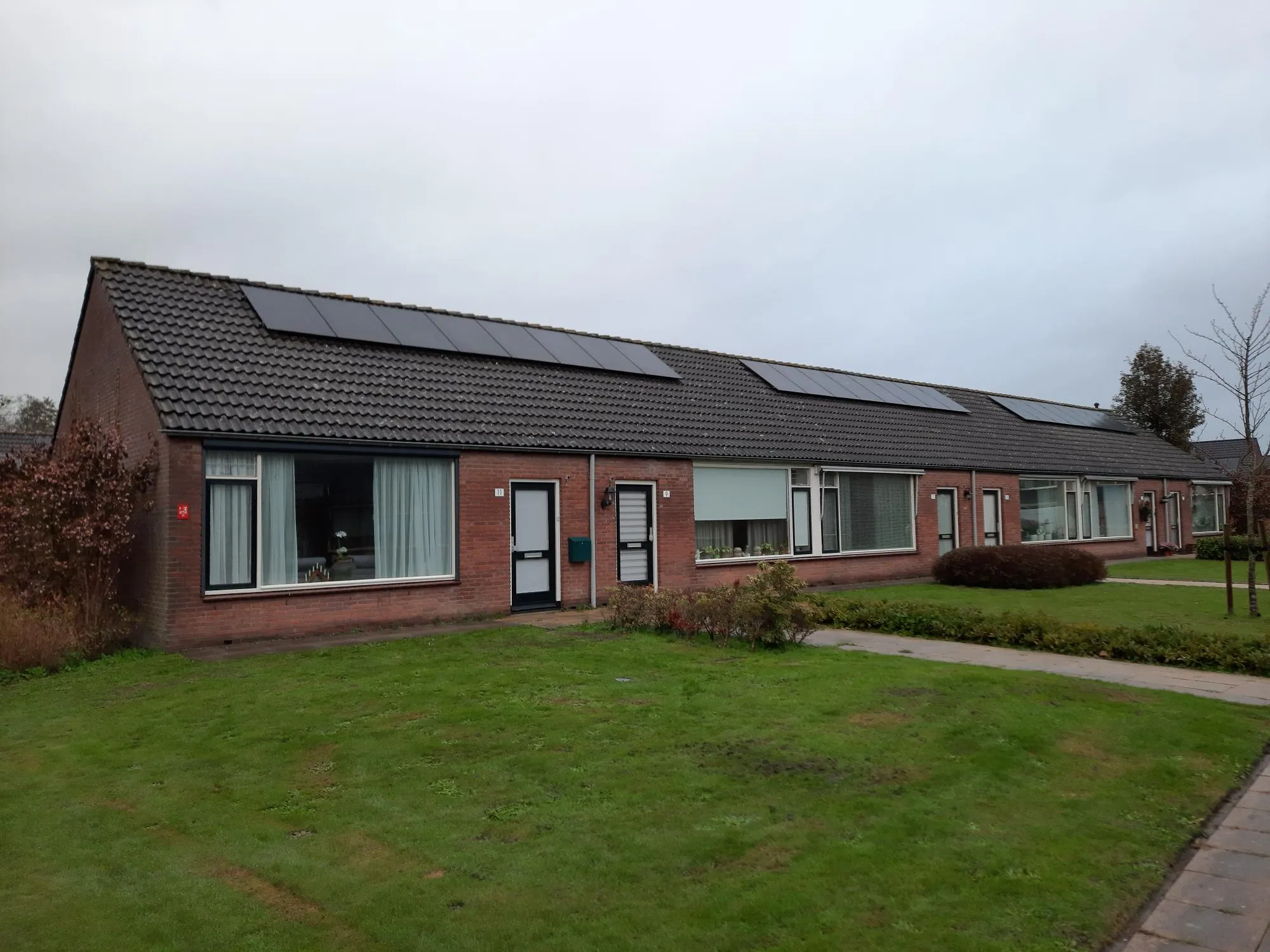 huurwoningen bachlaan in nijkerk met zonnepanelen