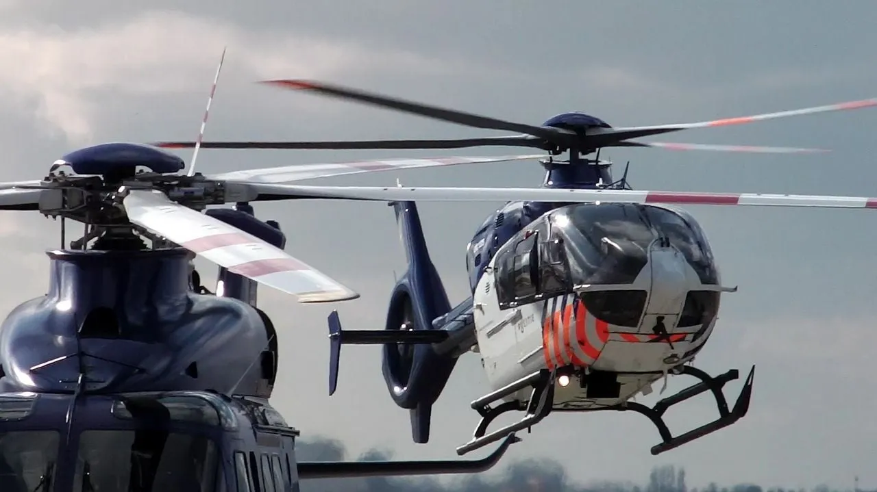 standaard nijkerk los politiehelikopter