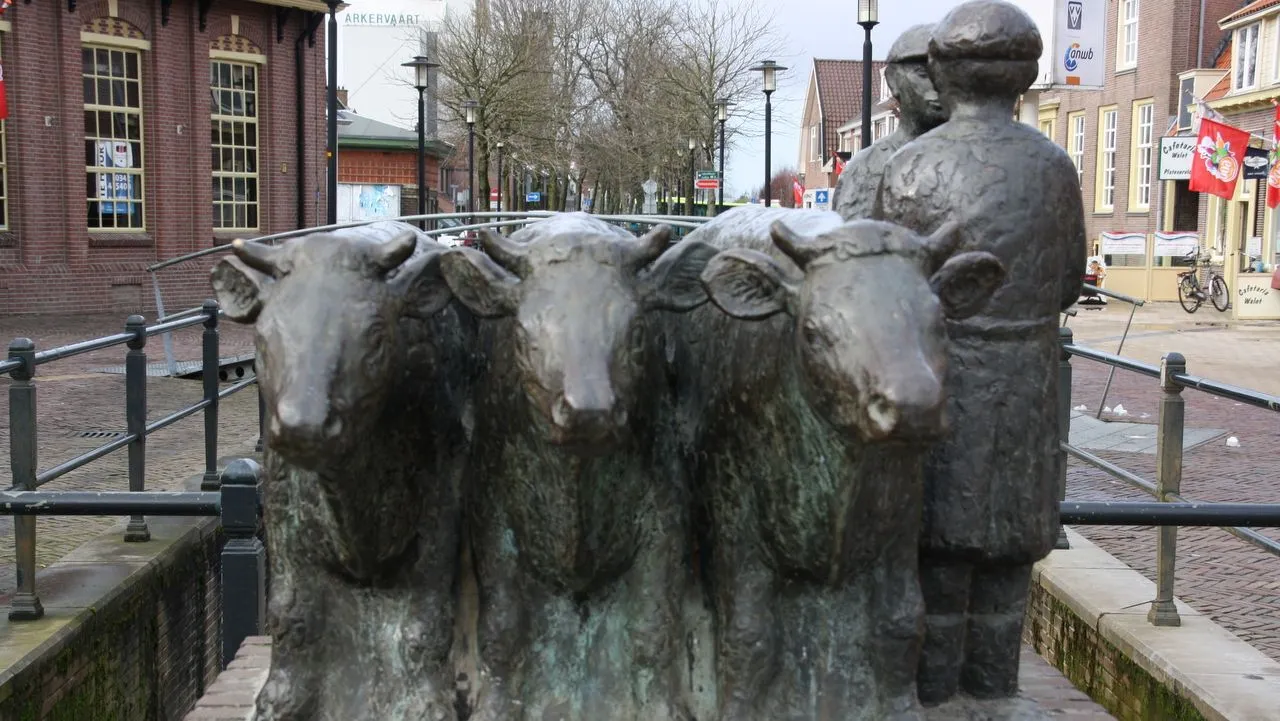 standaard nijkerk plein koeien
