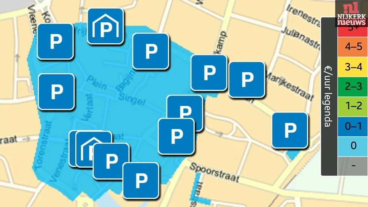 standaard nijkerk van alles nijkerk belparkeren
