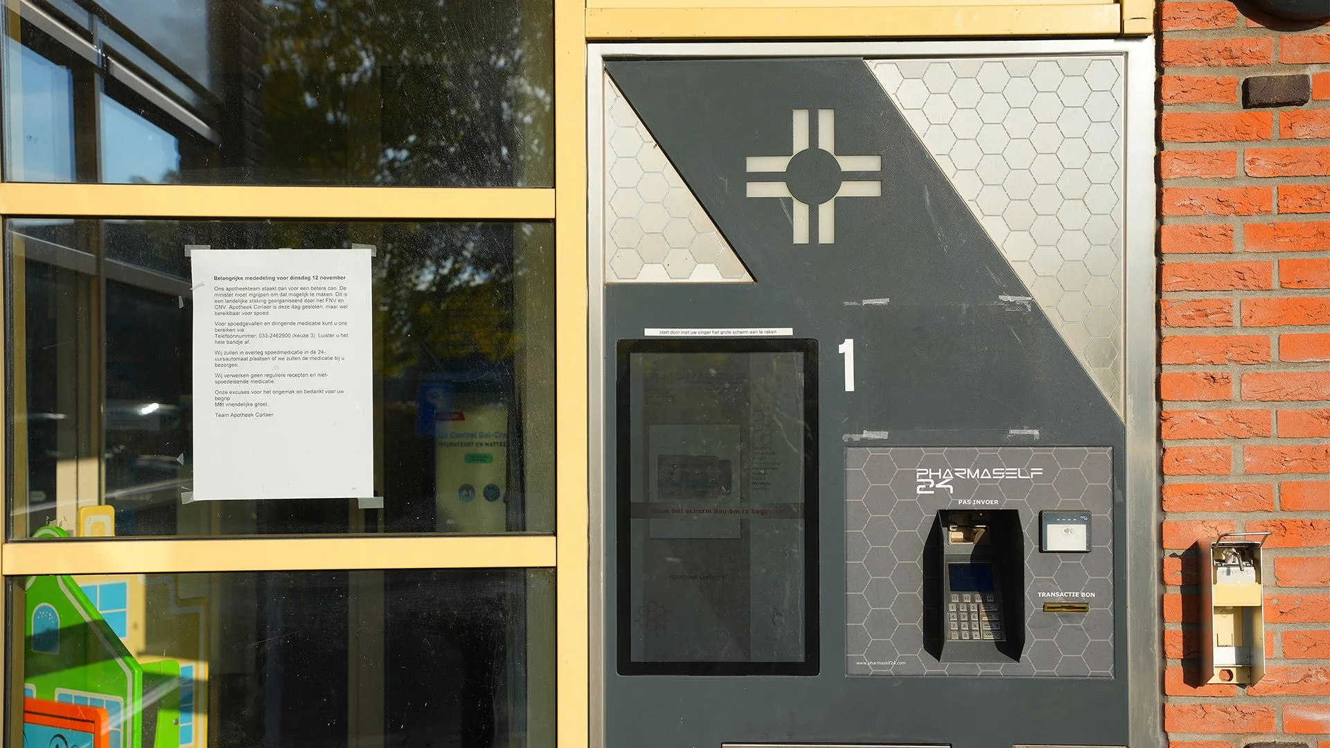 2024 11 12 apotheek gesloten staing