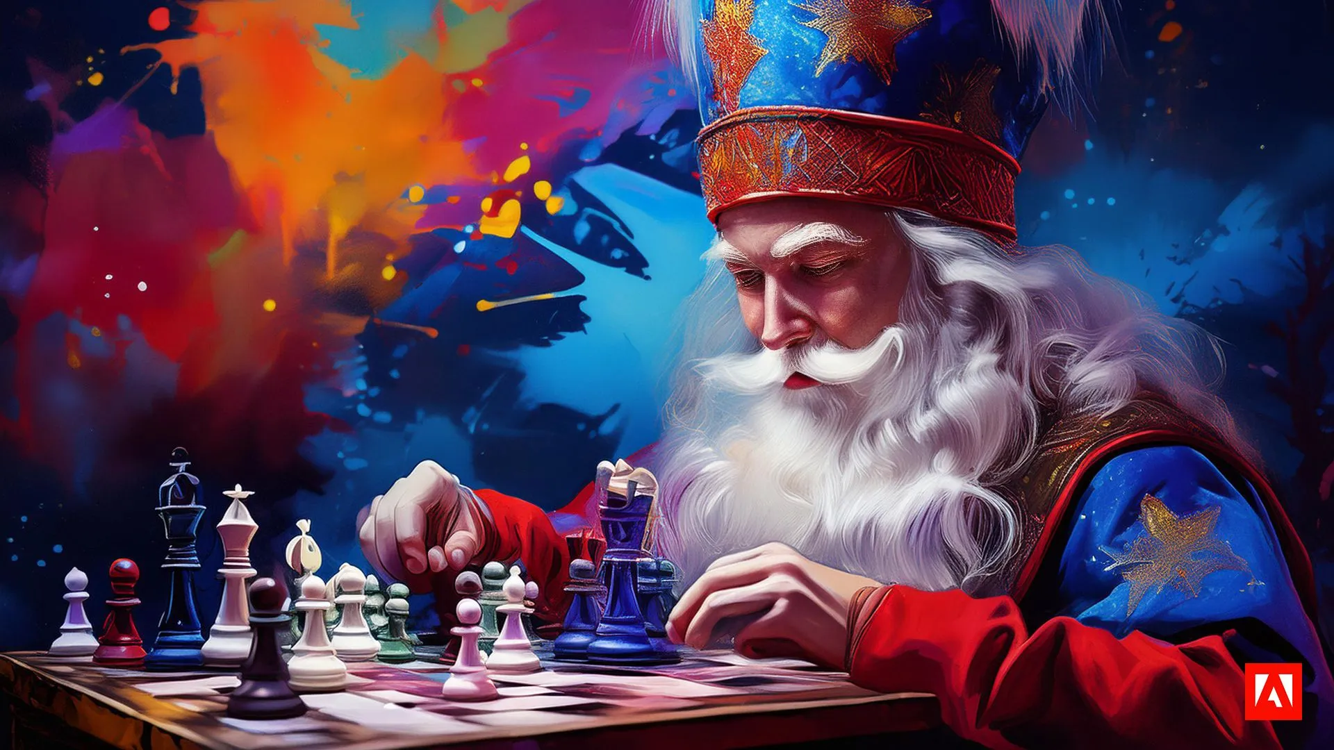 2024 12 02 sint speelt schaak