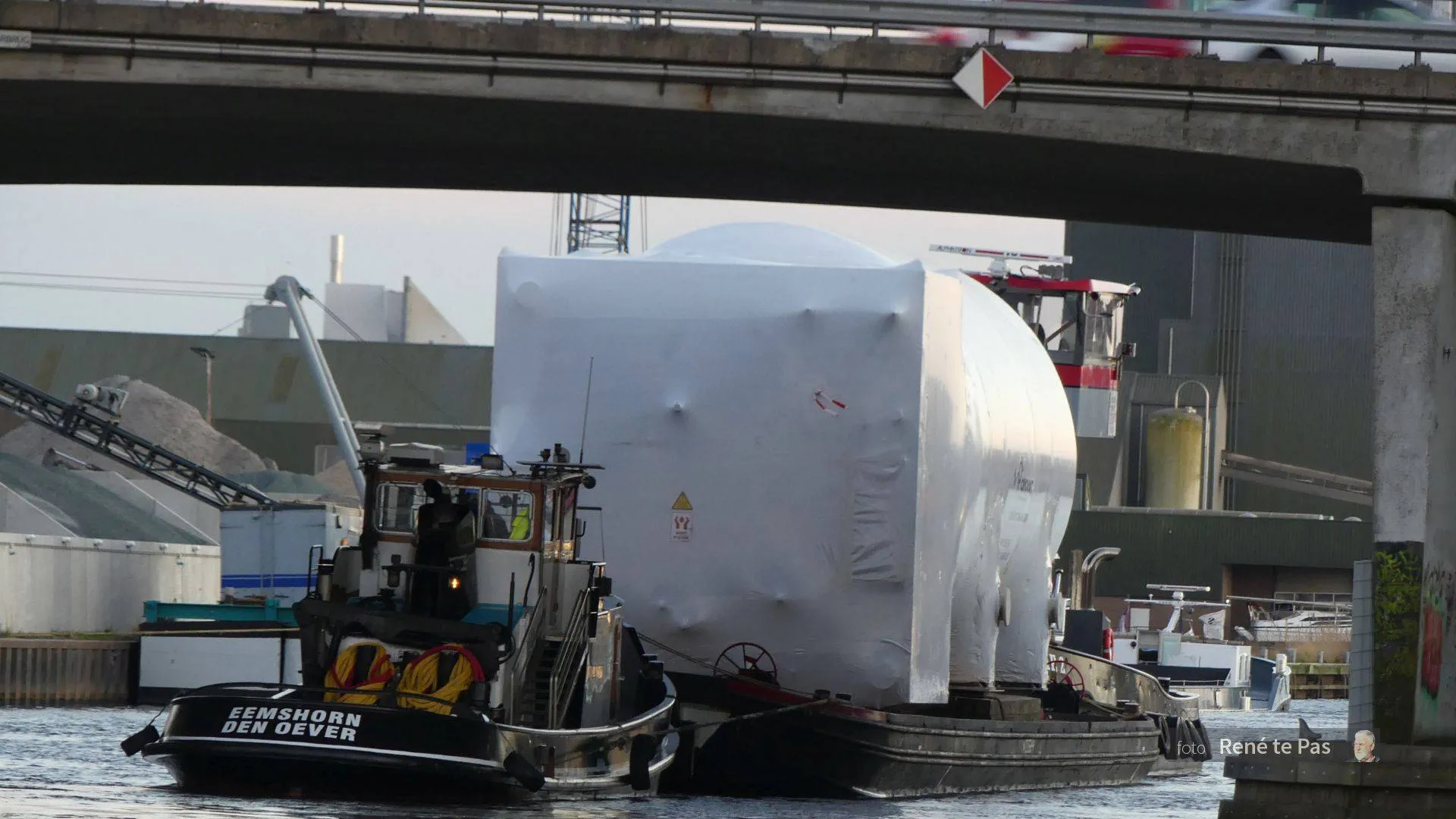 2025 01 27 tank niet onder brug doot 02