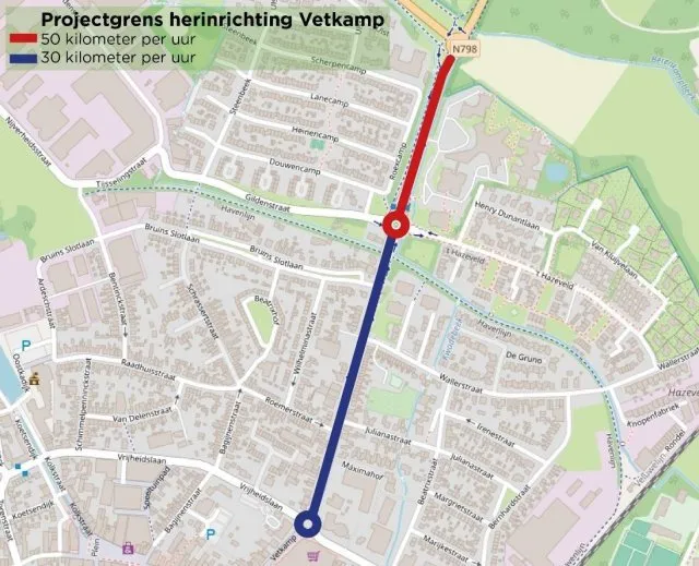 herinrichting vetkamp plattegrond 0