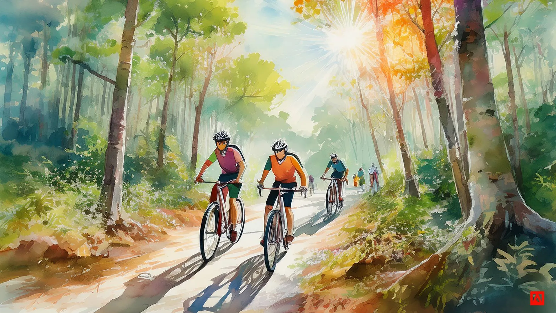 2025 06 26 wandelaars en fietsers