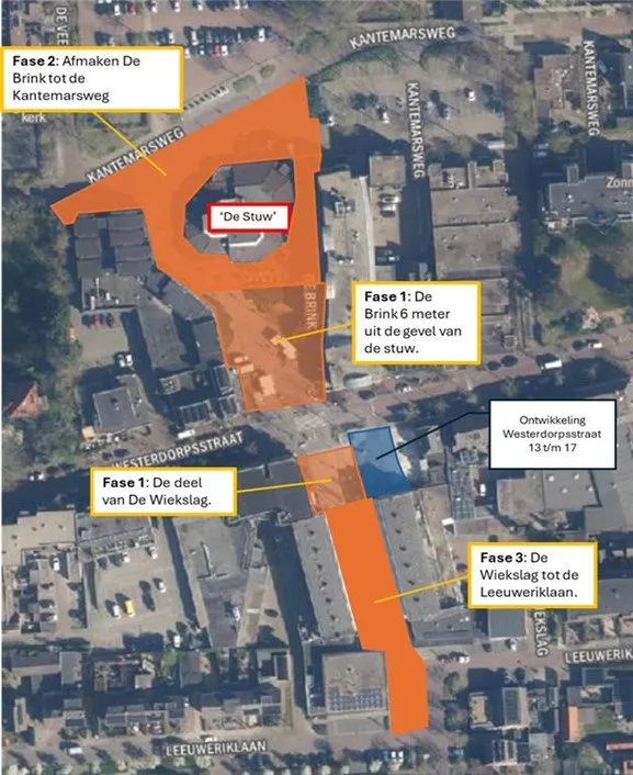 aanpak vernieuwing pleinen in hoevelaken