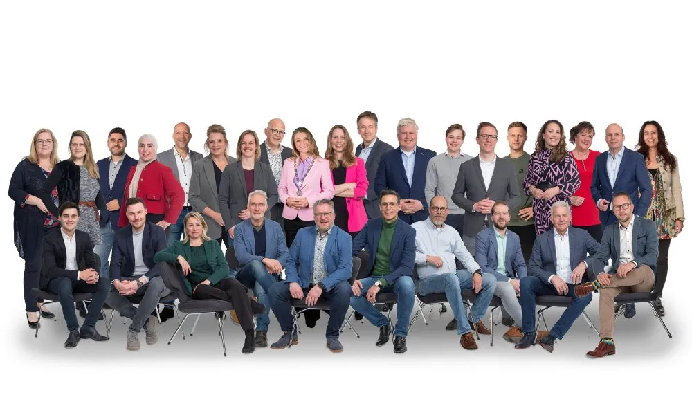 groepsfoto raad oktober 2025