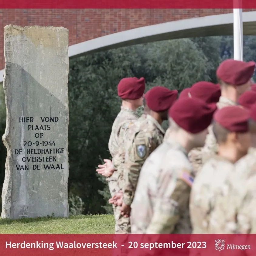 herdenking waaloversteek n