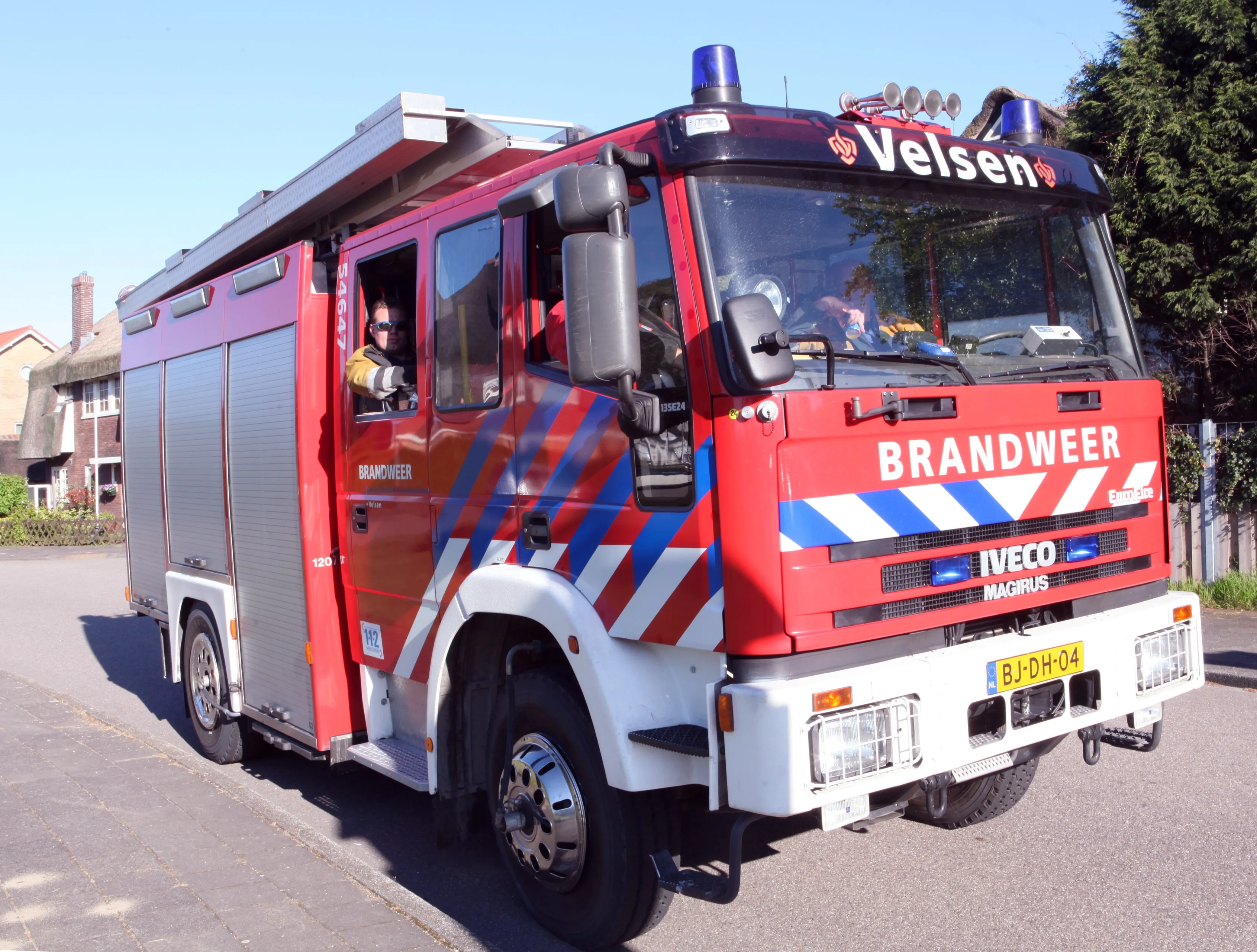 iveco magirus brandweer velsen