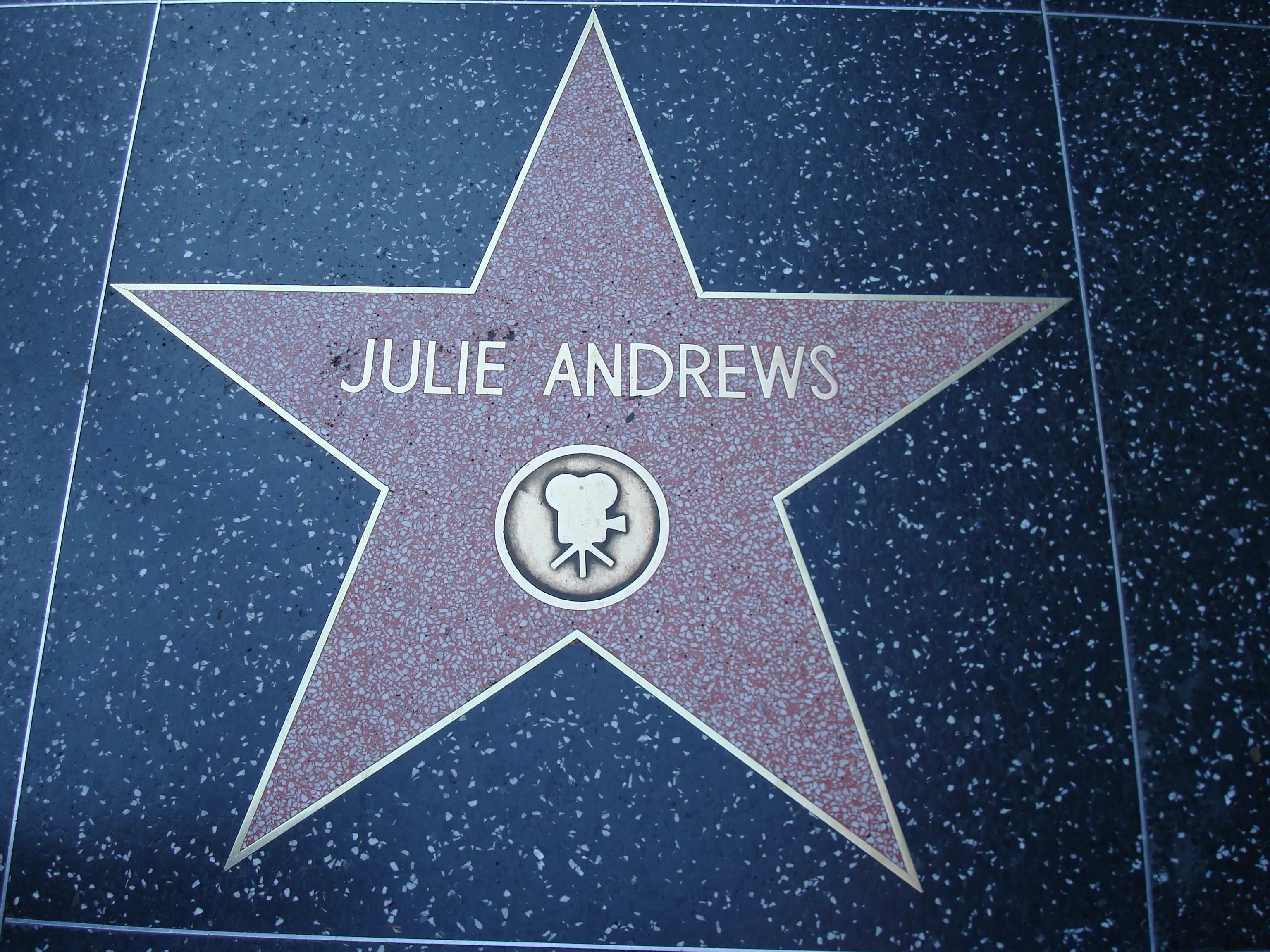 julie andrews hwof star
