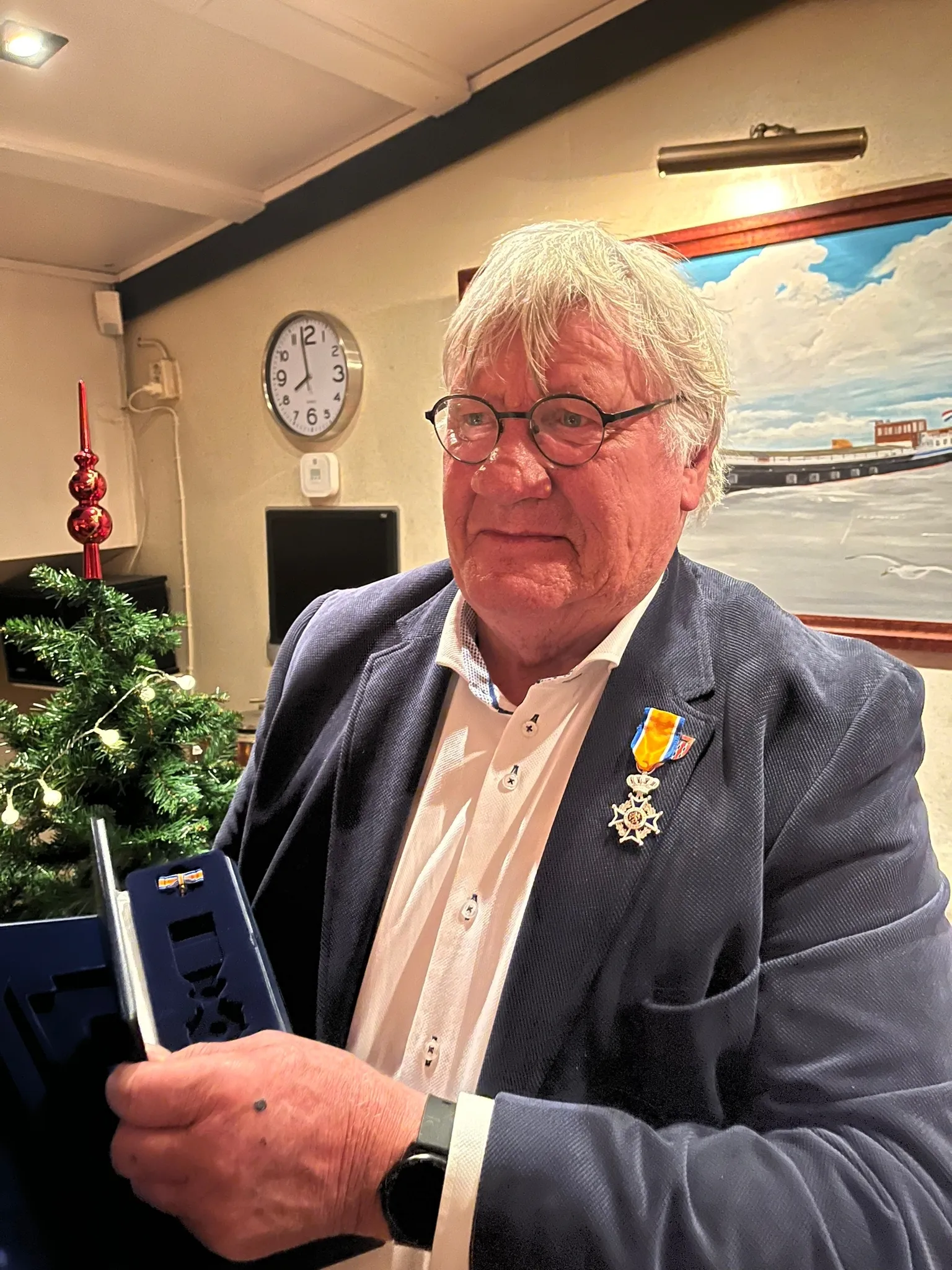 martin uitreiking lintje