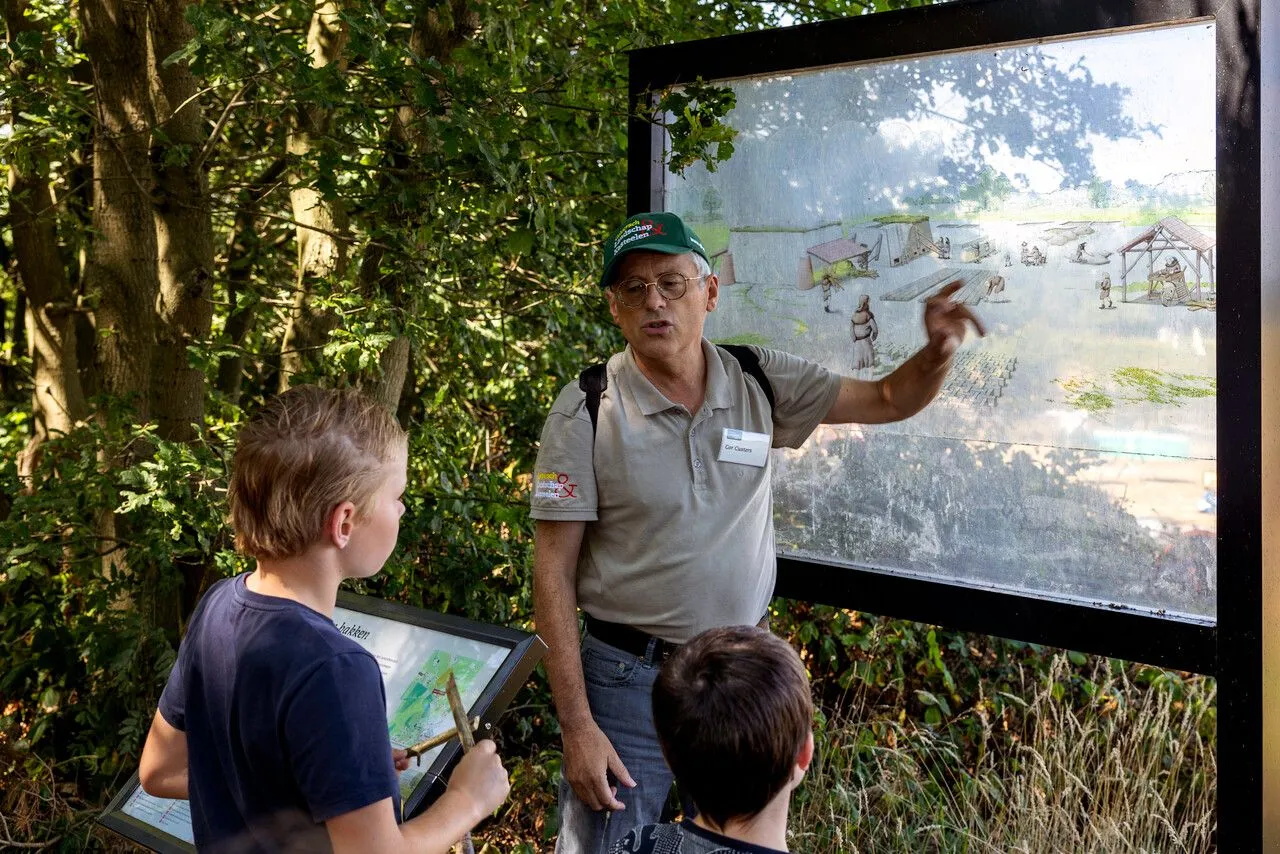 op pad met de boswachter hernen