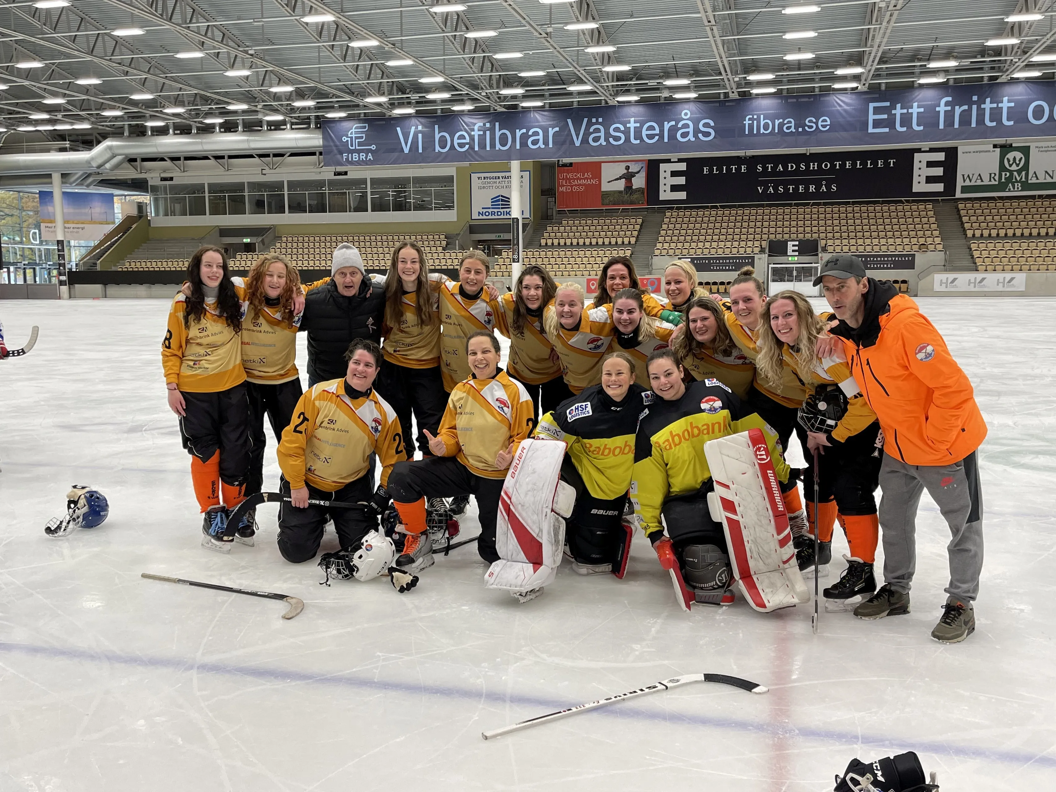 teamfoto dames groot bandy inijmegen