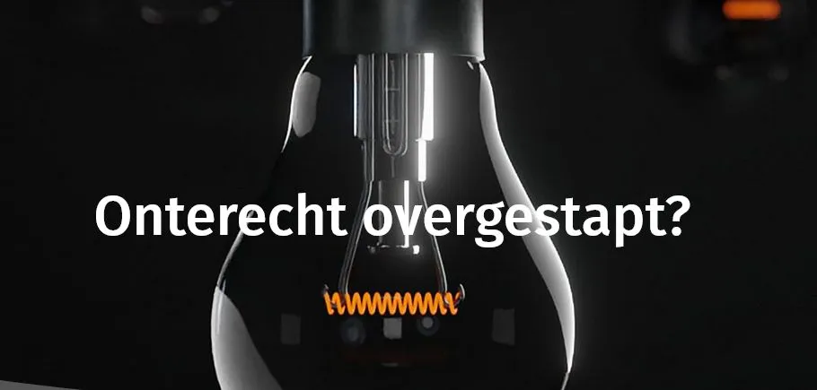 terug onterecht overgestapt