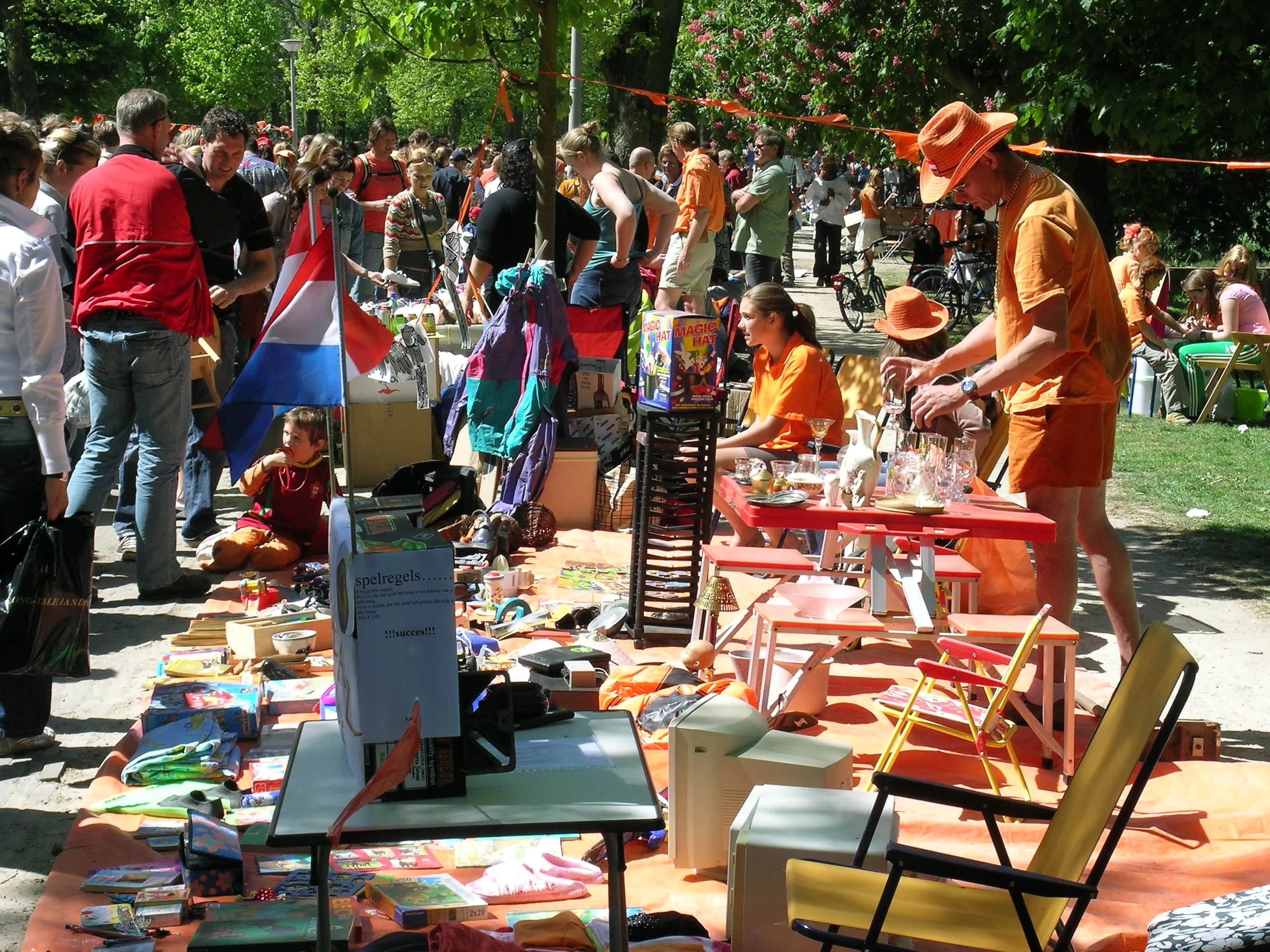 vondelpark koninginnedag 2007