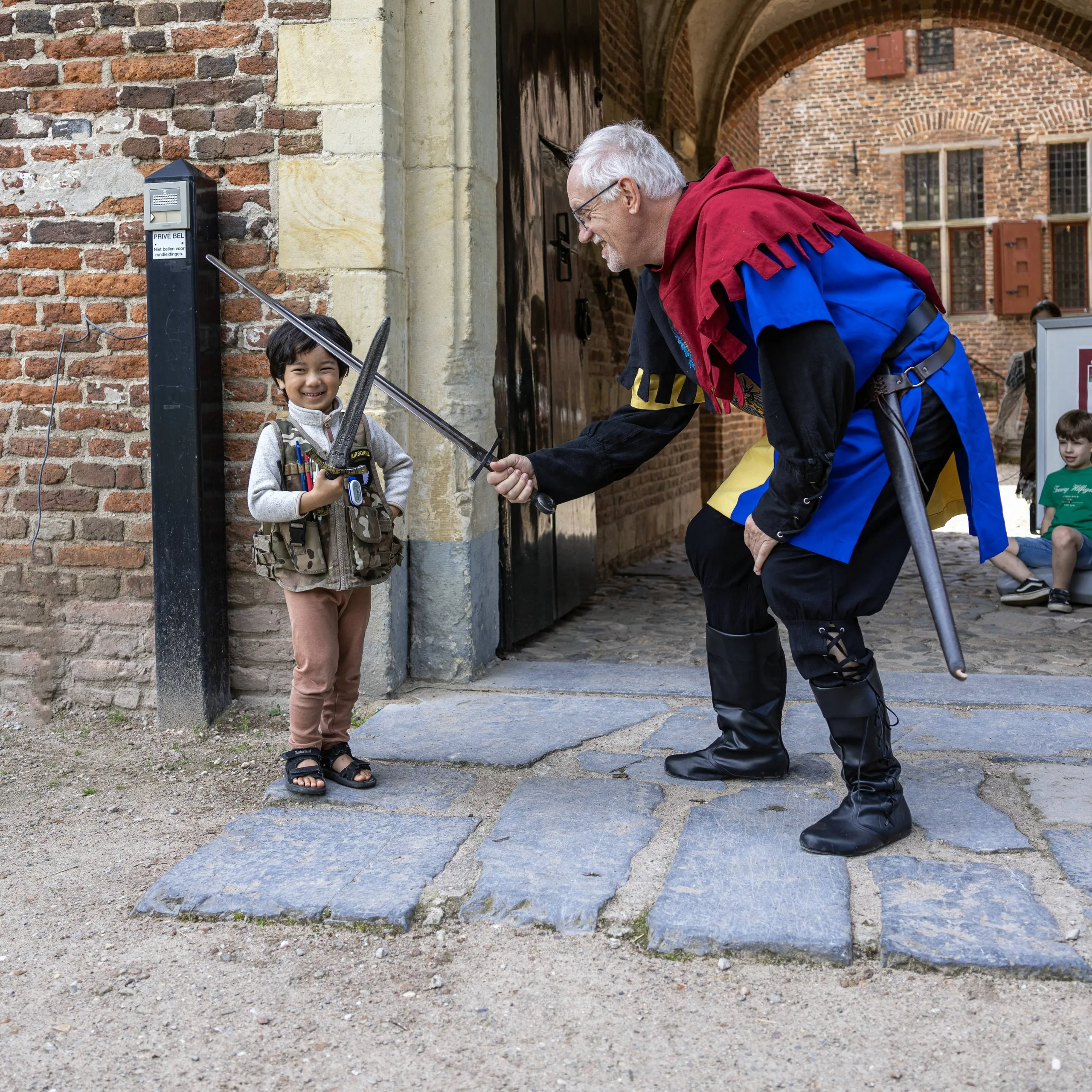 kasteel hernen ridder op wacht ton rothengatterjpg