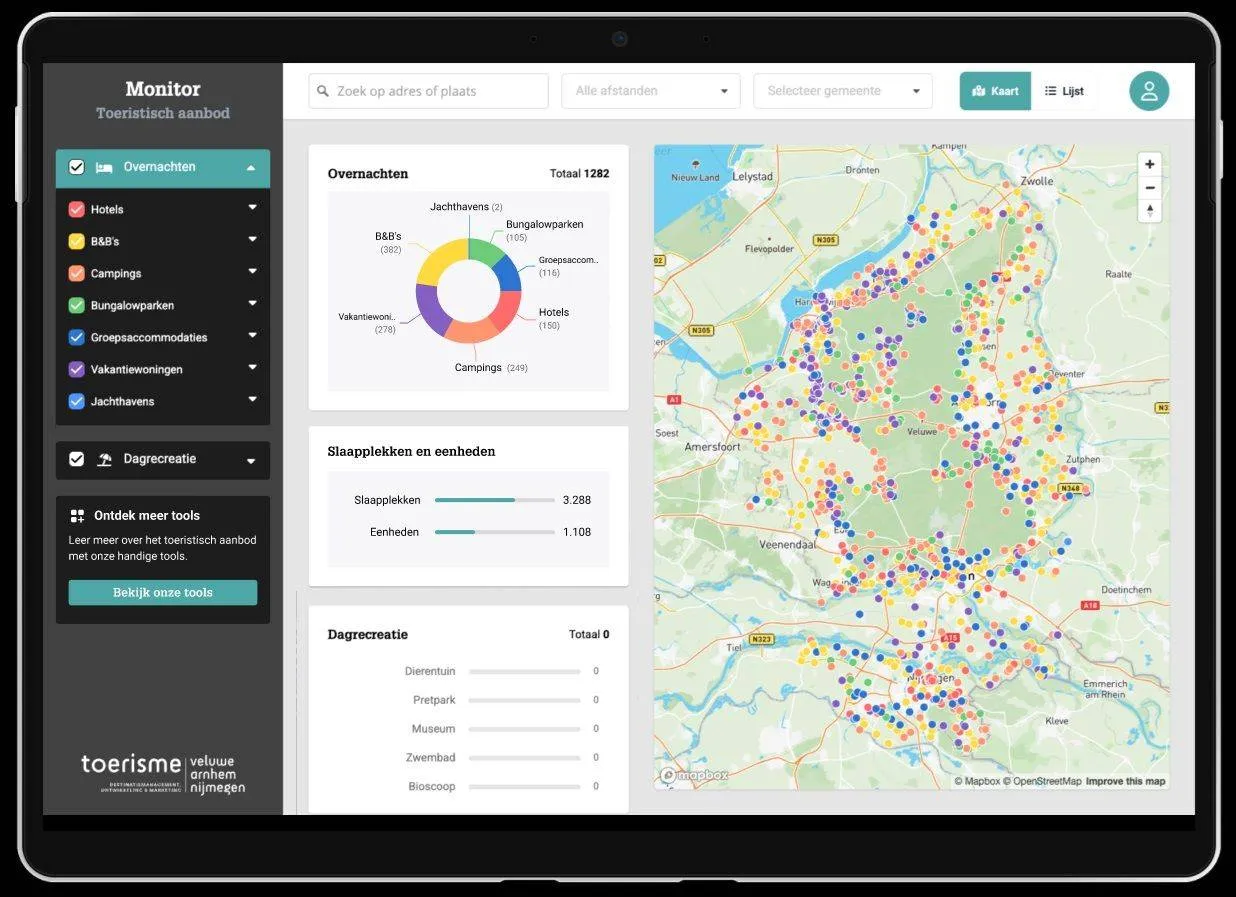 destination data monitortvan