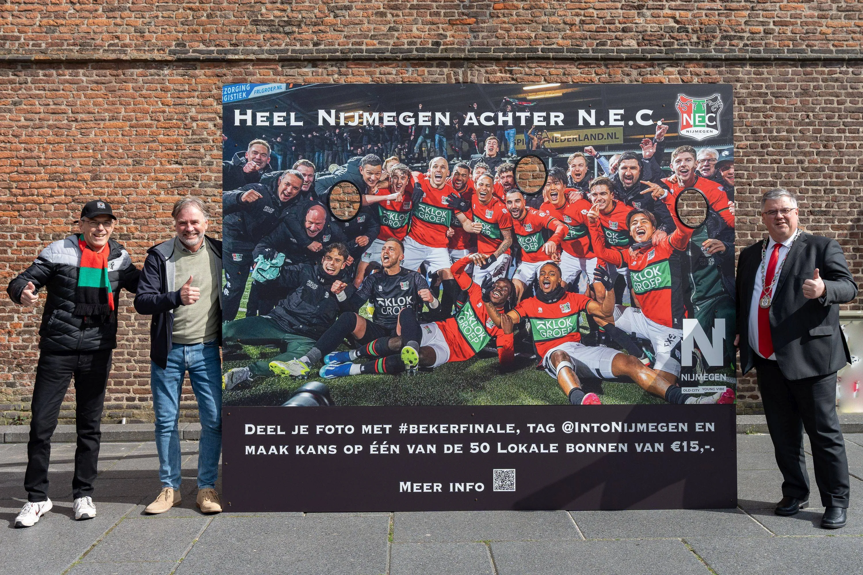 N.E.C. fotobord Jan Willem de Venster