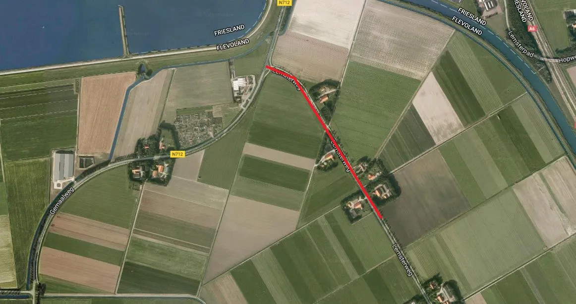 161020 luchtfoto lemsterweg