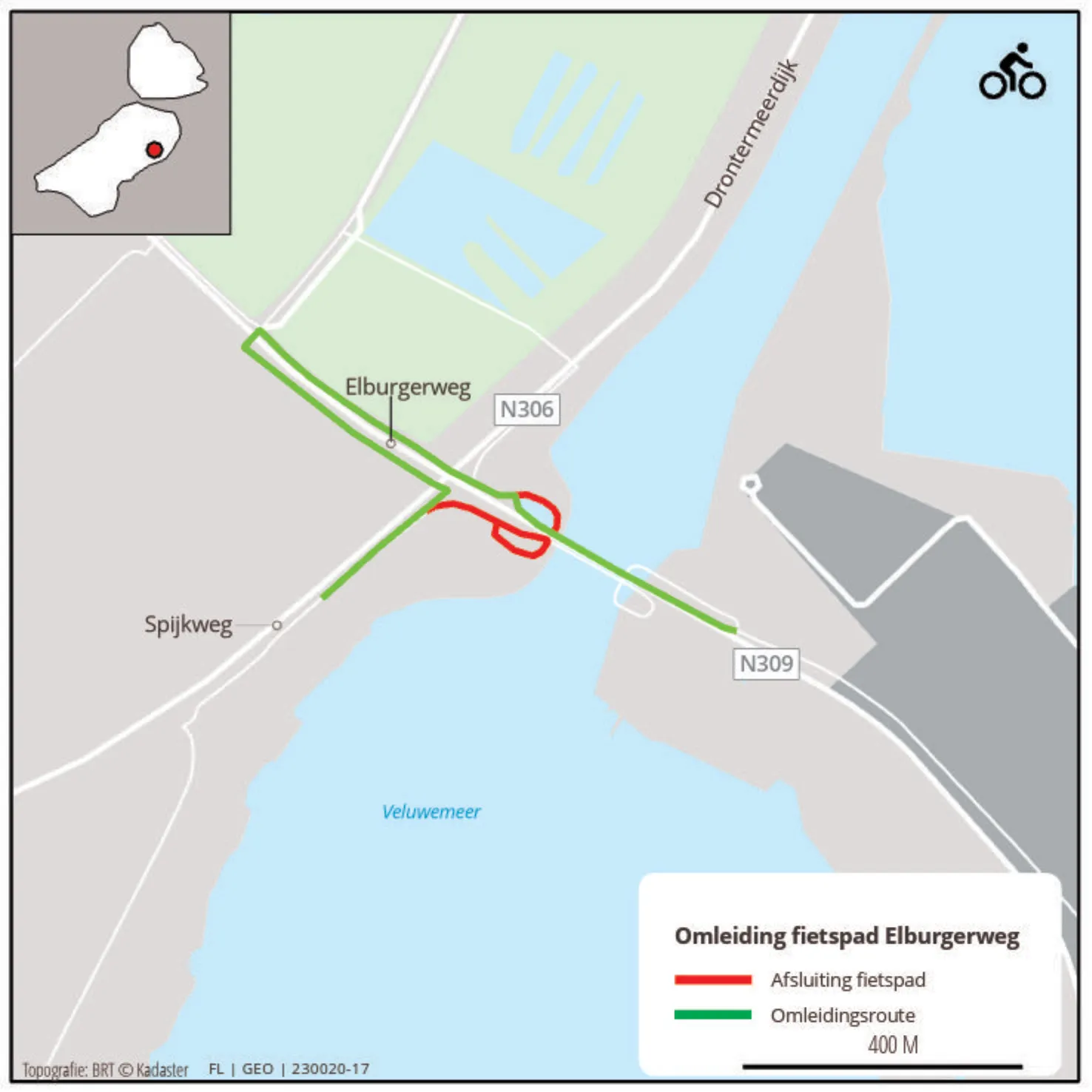 17 fietspad elburgerweg zuid