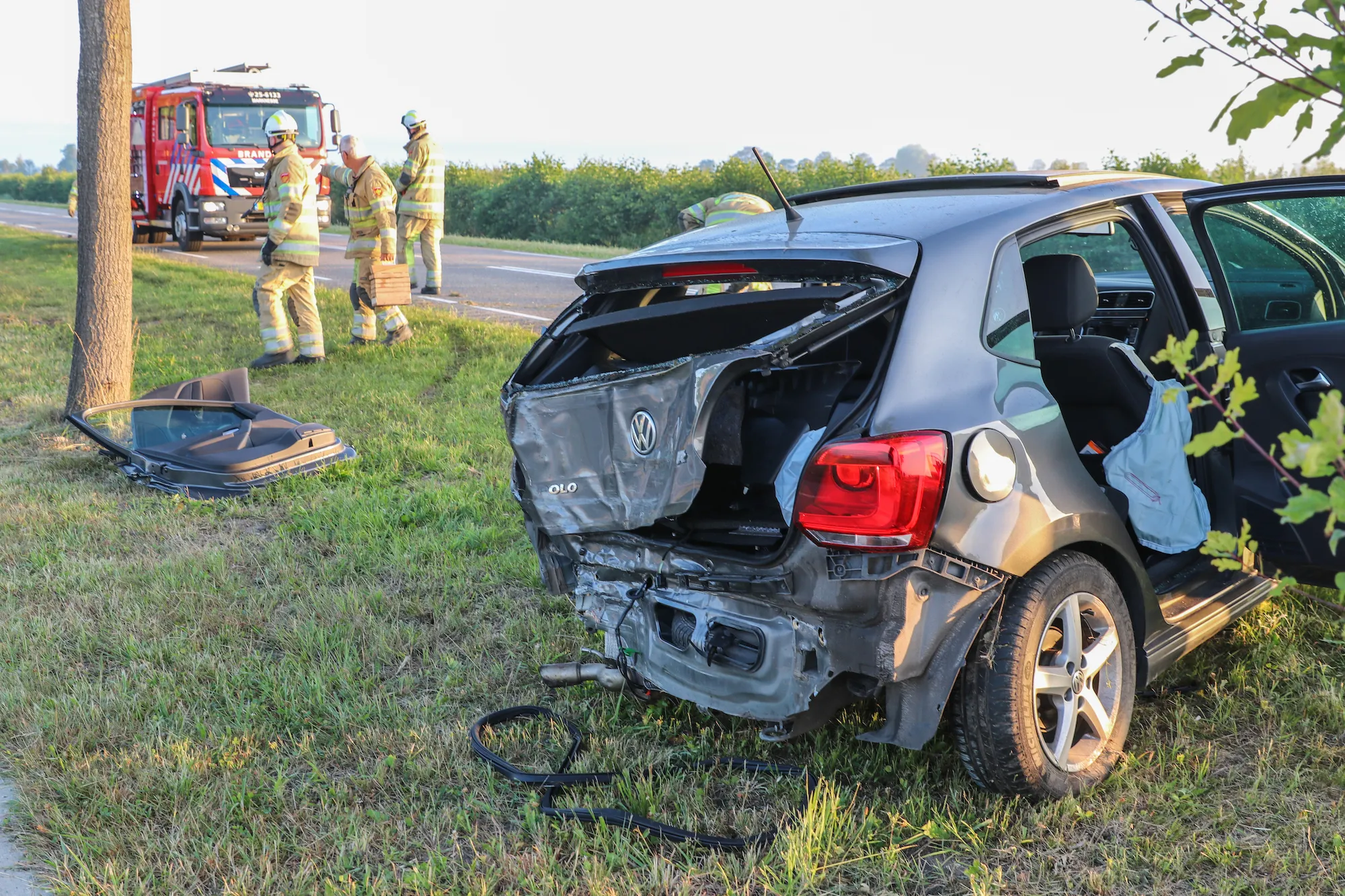 310902 gewonde bij forse kop staart aanrijding tussen marknesse en vollenhove video img 2849