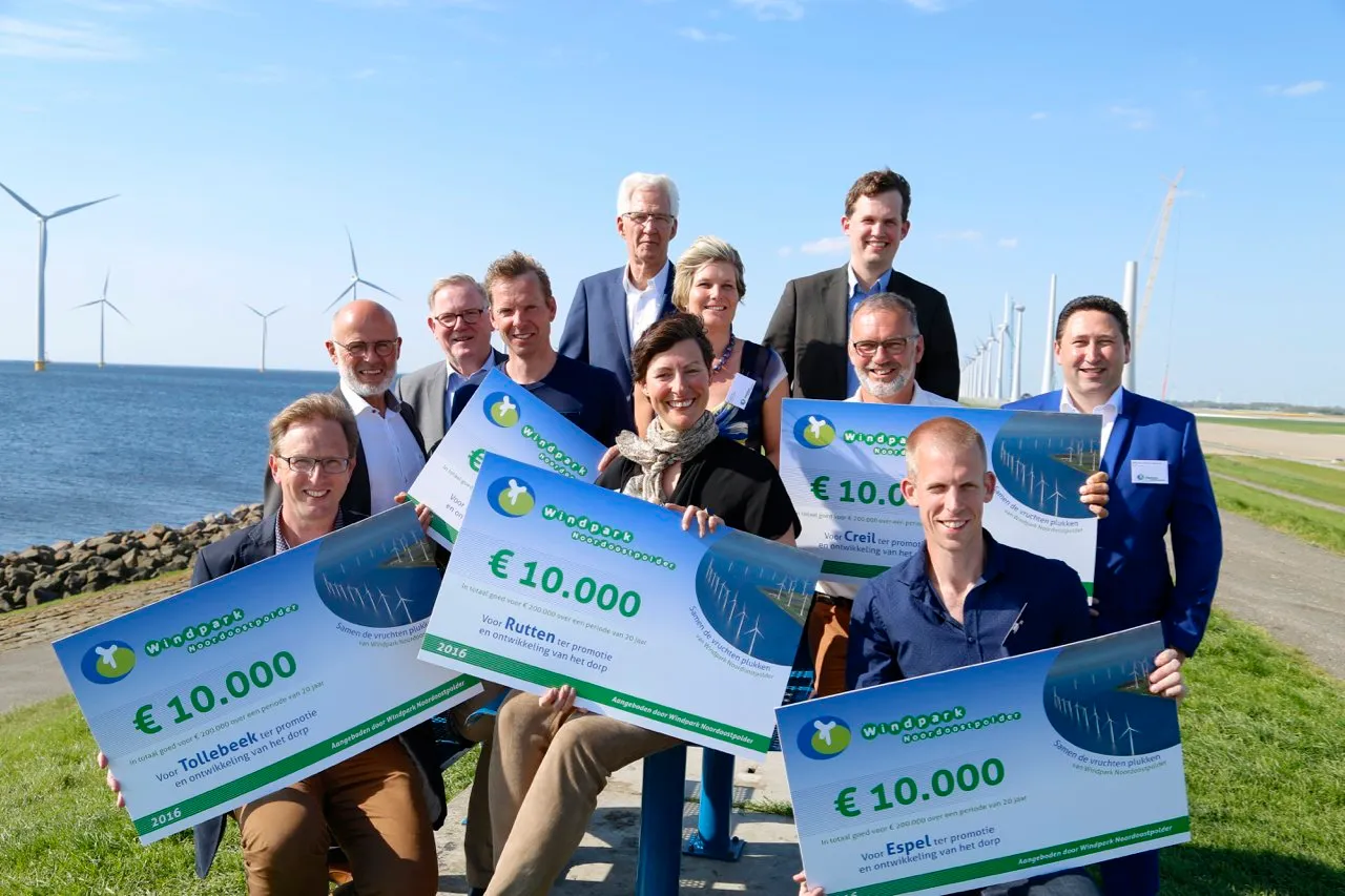 bijdrage windpark aan dorpen