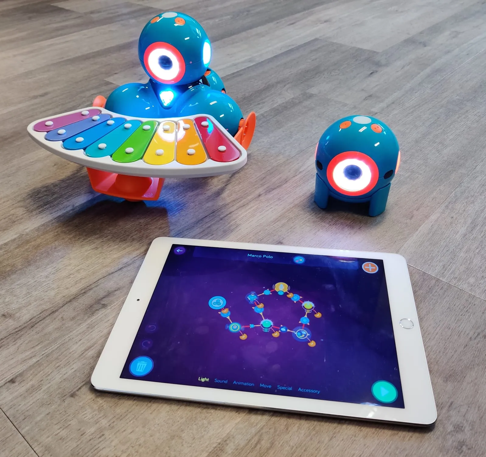dinsdag dash dot robots