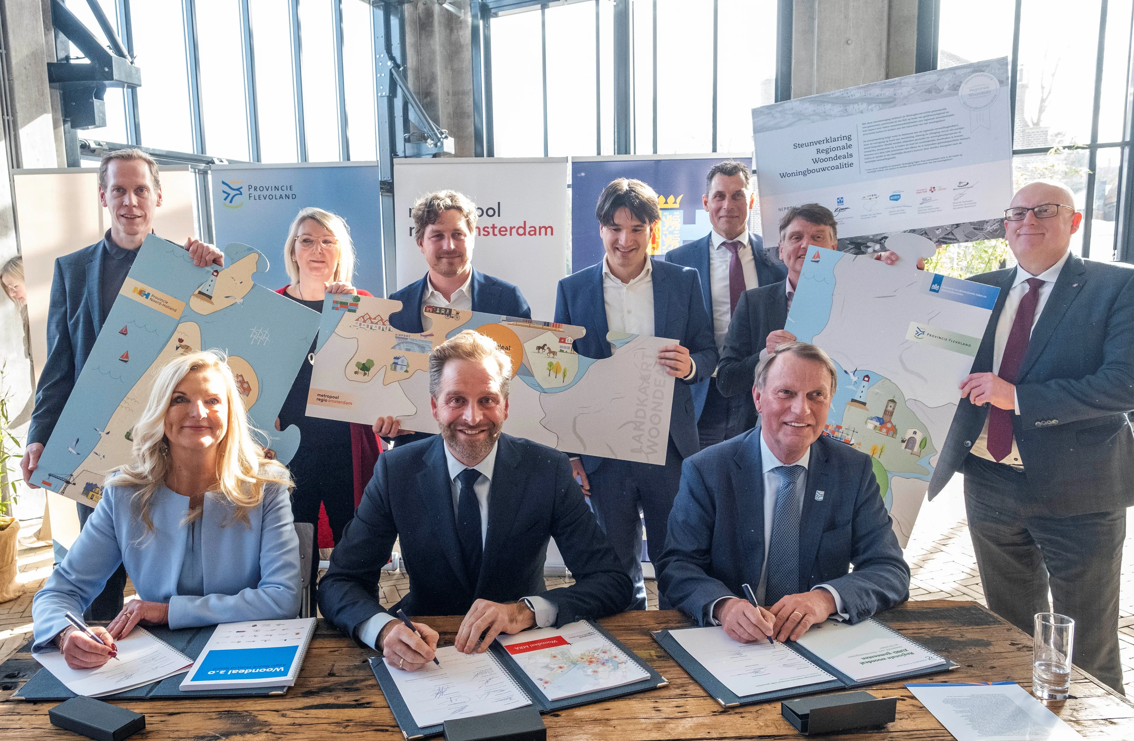 drie woondeals samen