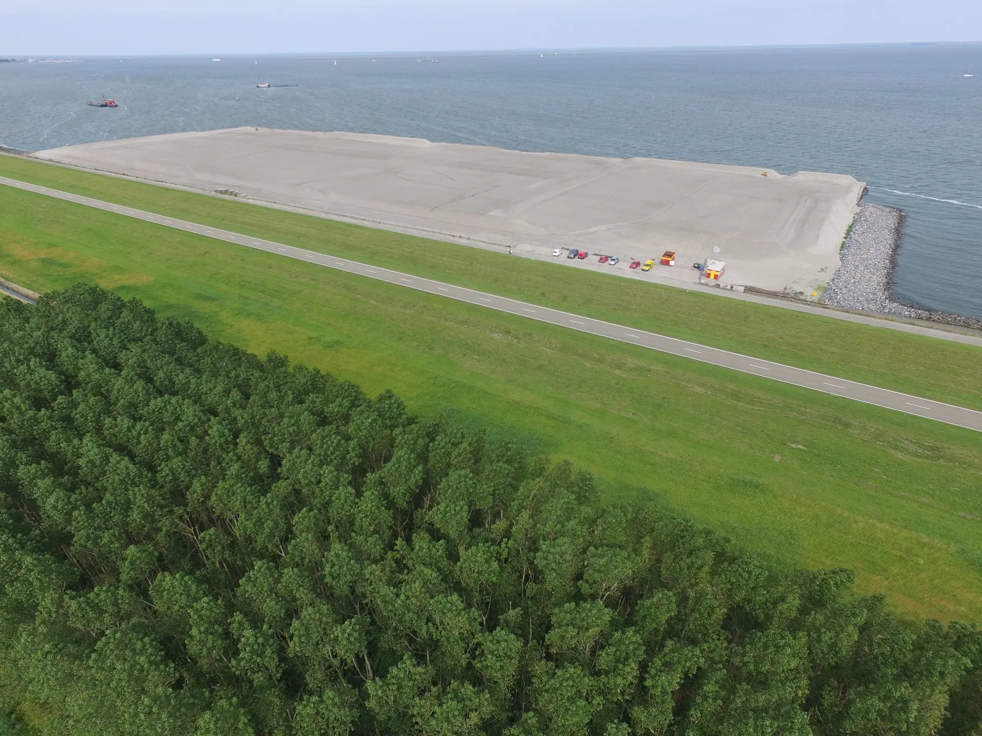 flevokust volgestort